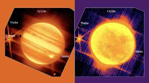 மனிதகுலம் இதுவரை கண்டிராத கோணத்தில் கிரகம் 5! மூன்று நிலவுகளை கட்டிய James Webb Space Telescope!