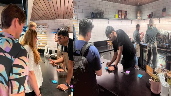 காபி ஆர்டர் எடுத்து சர்வ் செய்யும் “Twitter CEO”: நீங்க நம்பலனாலும் அதான் நிஜம்! 