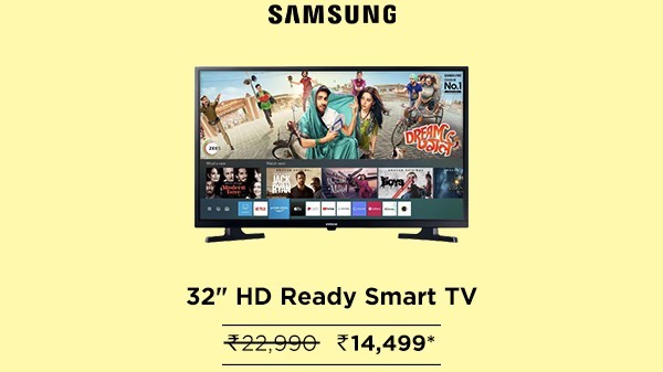 Samsung T4340 80cm (32 Inch) HD Ready LED ஸ்மார்ட் டிவி