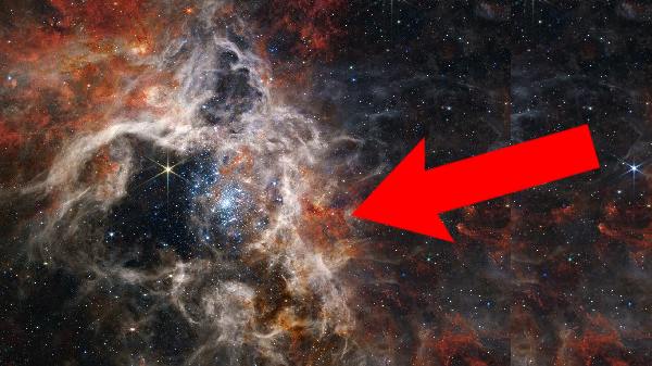 விண்வெளியில் சிக்கிய “சிலந்தி” உருவம்! புகைப்படம் எடுத்த நாசா!