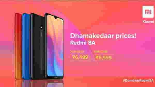 Image result for ரூ.6,499-விலையில் அட்டகாசமான ரெட்மி 8ஏ ஸ்மார்ட்போன் அறிமுகம்.!